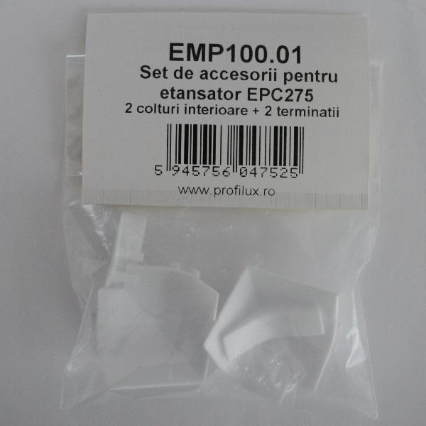 EMP100-Set de accesorii pentru etansator EPC275 (2 colturi interioare + 2 terminatii ) 