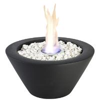 Flacaradecorativa-Bolceramicanegru