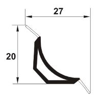 EPC275-Etansator concav pentru cada din PVC