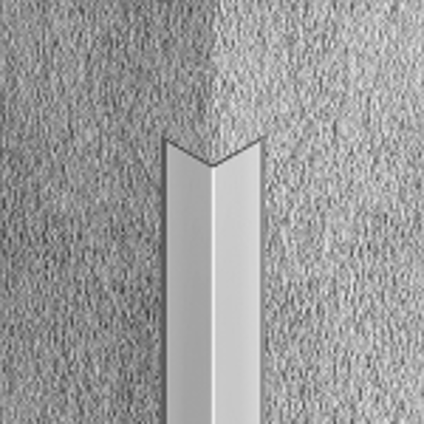 LCA257-Cornier cu laturi tesite din eloxALUM 20,25x25mm